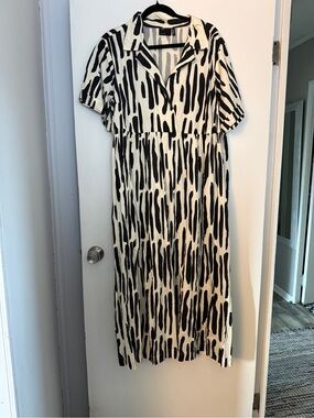 ASOS Design Smock Maxi Dress